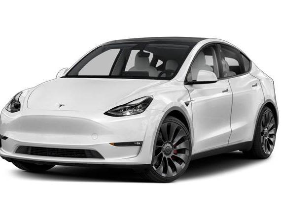 TESLA MODEL Y 2020 5YJYGDEF3LF001782 image